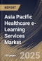 Asia Pacific Healthcare e-Learning Services Market Size, Share & Industry Analysis Report By Content Type, By Delivery Mode, By Technology Platform, By End Use, By Country and Growth Forecast, 2025 - 2032 - Product Thumbnail Image