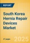 South Korea Hernia Repair Devices Market Outlook to 2033 - Synthetic Hernia Meshes, Composite Meshes, Biological Meshes and Tack/Staples - Product Thumbnail Image