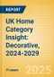 UK Home Category Insight: Decorative, 2024-2029 - Product Thumbnail Image