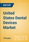 United States Dental Devices Market Outlook to 2033 - Dental Aligners, Dental Implants & Abutments, CAD/CAM Systems and Materials and Others - Product Thumbnail Image