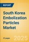 South Korea Embolization Particles Market Outlook to 2033 - Microspheres, Drug-Eluting Beads and Others - Product Thumbnail Image