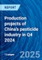 Production projects of China's pesticide industry in Q4 2024 - Product Thumbnail Image