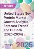 United States Soy Protein Market Growth Analysis - Forecast Trends and Outlook (2025-2034)- Product Image