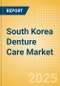 South Korea Denture Care (Oral Hygiene) Market Size, Growth and Forecast Analytics, 2023-2028 - Product Image