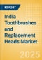 India Toothbrushes and Replacement Heads (Oral Hygiene) Market Size, Growth and Forecast Analytics, 2023-2028 - Product Thumbnail Image