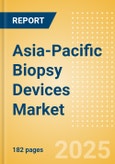 Asia-Pacific Biopsy Devices Market Outlook to 2033 - Biopsy Guns, Biopsy Needles, Vacuum-Assisted Needle Devices and Others- Product Image