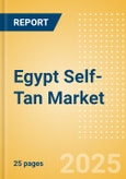 Egypt Self-Tan (Suncare) Market Size, Growth and Forecast Analytics, 2023-2028- Product Image