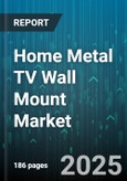 Home Metal TV Wall Mount Market by Type (Fixed, Full Motion, Tilt), Distribution Channel (Online, Retail), Screen Size, End User - Global Forecast 2025-2030- Product Image