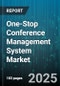 One-Stop Conference Management System Market by Service Type (Logistics and Accommodation, Marketing and Promotion, Onsite Management), Deployment Mode (Cloud, on Premise), Event Type, Customer Size, Industry Vertical - Global Forecast 2025-2030 - Product Thumbnail Image