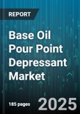 Base Oil Pour Point Depressant Market by Product Type (Alkyl Naphthalene, Ester, Polymer Copolymer), Base Oil Type (Group I, Group II, Group III), Application, End Use Industry, Sales Channel - Global Forecast 2025-2030- Product Image