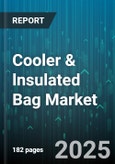 Cooler & lnsulated Bag Market by Product Type (Backpack Coolers, Hard Cooler Bags, Insulated Lunch Bags), Distribution Channel (Online Retail, Specialty Stores, Supermarkets & Hypermarkets), End User, Insulation Type, Capacity, Price Range - Global Forecast 2025-2030- Product Image