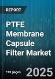 PTFE Membrane Capsule Filter Market by End User (Chemicals, Electronics, Food and Beverage), Application (Clarification, Particle Removal, Pre Filtration), Pore Size, Configuration - Global Forecast 2025-2030- Product Image