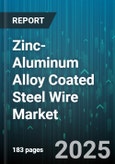 Zinc-Aluminum Alloy Coated Steel Wire Market by Product Type (Zn-Al 80/20, Zn-Al 85/15, Zn-Al 90/10), Coating Thickness (Heavy, Light, Medium), Wire Diameter, End Use, Form, Coating Technique, Sales Channel, Application - Global Forecast 2025-2030- Product Image