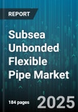 Subsea Unbonded Flexible Pipe Market by Application (Control Lines, Flowlines, Jumpers), End Use (Chemical Injection, Gas, Oil), Pressure Rating, Temperature Rating, Inner Carcass Material, Armouring Layer Material - Global Forecast 2025-2030- Product Image