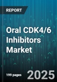 Oral CDK4/6 Inhibitors Market by Product (Abemaciclib, Palbociclib, Ribociclib), Line of Therapy (First Line, Second Line or Later), Therapy Regimen, Distribution Channel, End User - Global Forecast 2025-2030- Product Image