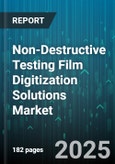 Non-Destructive Testing Film Digitization Solutions Market by Product Type (Hardware, Services, Software), End User Industry (Aerospace and Defense, Automotive, Manufacturing), Application, Technology, Film Type, Deployment Mode - Global Forecast 2025-2030- Product Image