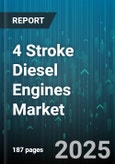4 Stroke Diesel Engines Market by Application (Agriculture, Construction, Marine), Engine Power Rating (300-800 HP, <300 HP, >800 HP), Distribution Channel, Cylinder Configuration, Cooling System, Injection Type, Emission Tier, Engine Configuration - Global Forecast 2025-2030- Product Image