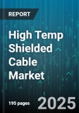 High Temp Shielded Cable Market by End User Industry (Aerospace, Automotive, Electronics & Electrical), Insulation Material (Fiberglass, Mica, PTFE), Shielding Type, Voltage Rating, Temperature Rating, Conductor Material - Global Forecast 2025-2030- Product Image