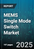 MEMS Single Mode Switch Market by Device Type (Electromagnetic, Electrostatic, Piezoelectric), Port Configuration (1X1, 1X2, 2X2), Application, End-User, Wavelength - Global Forecast 2025-2030- Product Image