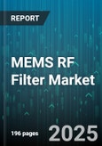 MEMS RF Filter Market by Application (Aerospace & Defense, Automotive Systems, Industrial), End User Industry (Aerospace & Defense, Automotive, Consumer Electronics), Technology Type, Filter Type, Frequency Range - Global Forecast 2025-2030- Product Image