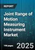 Joint Range of Motion Measuring Instrument Market by Technology (Analog, Digital), Distribution Channel (Direct Sales, Distributors, Online), Mobility, Product Type, Price Range, End User, Application - Global Forecast 2025-2030- Product Image