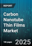 Carbon Nanotube Thin Films Market by Application (Biomedical, Coatings & Films, Composite Materials), Type (Multi Walled, Single Walled), End User Industry, Synthesis Technology, Material Form, Substrate Type - Global Forecast 2025-2030- Product Image