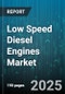 Low Speed Diesel Engines Market by End User Industry (Industrial, Marine, Power Generation), Output Power Range (1000-2000 KW, Above 2000 KW, Below 1000 KW), Cooling System, Cylinder Arrangement, Number of Cylinders - Global Forecast 2025-2030 - Product Thumbnail Image