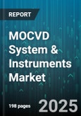 MOCVD System & Instruments Market by Application (Laser Diode, LED, Photovoltaic), Product Type (Horizontal, Vertical), System Type, Substrate Material, End-User Industry - Global Forecast 2025-2030- Product Image