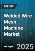 Welded Wire Mesh Machine Market by Type (Automatic, Manual, Semi-Automatic), Application (Agricultural Use, Construction, Fencing), End-Use Industry, Material, Sales Channel, Machine Speed, Motor Power - Global Forecast 2025-2030- Product Image