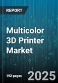 Multicolor 3D Printer Market by Technology (Binder Jetting, Digital Light Processing, Fused Deposition Modeling), Material (Ceramics, Composites, Metals), End User Industry, Application - Global Forecast 2025-2030- Product Image