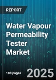 Water Vapour Permeability Tester Market by End Use Industry (Automotive, Construction, Electronics), Distribution Channel (Direct Sales, Distributors, Online), Product Type, Technology, Test Standard - Global Forecast 2025-2030- Product Image