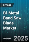 Bi-Metal Band Saw Blade Market by Application (Composite Cutting, Metal Cutting, Plastic Cutting), End User (Aerospace, Automotive, Construction), Distribution Channel, Tooth Pitch, Blade Width, Blade Length - Global Forecast 2025-2030- Product Image