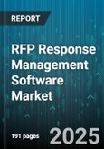 RFP Response Management Software Market by Component (Services, Software), Deployment Mode (Cloud, on Premise), Organization Size, Industry Vertical - Global Forecast 2025-2030- Product Image