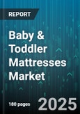 Baby & Toddler Mattresses Market by Product Type (Air, Foam, Hybrid), Distribution Channel (Offline, Online), Price Range, Material Type, Age Group - Global Forecast 2025-2030- Product Image