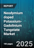 Neodymium doped Potassium-Gadolinium Tungstate Market by Application (Defense Laser, Industrial Laser, Medical Laser), End Use Industry (Aerospace, Automotive, Defense), Crystal Form, Distribution Channel, Purity Grade - Global Forecast 2025-2030- Product Image