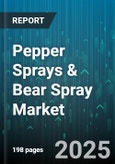 Pepper Sprays & Bear Spray Market by Product Type (Bear Spray, Pepper Spray), End User (Civilian, Law Enforcement, Wildlife Management), Distribution Channel, Form, Price Range - Global Forecast 2025-2030- Product Image
