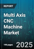 Multi Axis CNC Machine Market by Axis (4 Axis, 5 Axis, 6 Axis), Machine Type (Horizontal Machining Center, Universal Machining Center, Vertical Machining Center), End User Industry, Application, Control Type - Global Forecast 2025-2030- Product Image