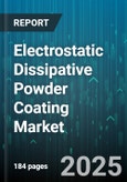 Electrostatic Dissipative Powder Coating Market by Resin Type (Acrylic, Epoxy, Epoxy Polyester), Application (Automotive Parts, Consumer Appliances, Electrical and Electronics), Equipment, End User - Global Forecast 2025-2030- Product Image