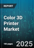 Color 3D Printer Market by Technology (Binder Jetting, Material Extrusion, Material Jetting), Material Type (Ceramics, Composites, Metals), Component, Application, End-Use Industry - Global Forecast 2025-2030- Product Image