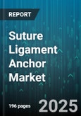 Suture Ligament Anchor Market by Anchor Type (Knotless Anchor, Knotted Anchor), Application (Knee Repair, Shoulder Repair), Material Type, End User, Distribution Channel, Technology, Pricing Tier - Global Forecast 2025-2030- Product Image
