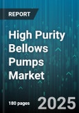 High Purity Bellows Pumps Market by Drive Type (Electric, Hydraulic, Pneumatic), Flow Rate Range (High Flow Rate, Low Flow Rate, Medium Flow Rate), Material, Application, End User Industry - Global Forecast 2025-2030- Product Image