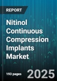Nitinol Continuous Compression Implants Market - Global Forecast 2025-2030- Product Image