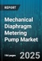 Mechanical Diaphragm Metering Pump Market by Pump Type (Single Diaphragm, Two Diaphragm), Material (Metal, PTFE/Plastic, Rubber), Discharge Pressure, Phase, End Use Industry, Distribution Channel - Global Forecast 2025-2030 - Product Thumbnail Image