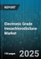 Electronic Grade Hexachlorodisilane Market by Product Type (Gas, Liquid), Application (Chemical Vapor Deposition, Epitaxial Growth, Semiconductor Etching), End Use Industry, Distribution Channel - Global Forecast 2025-2030 - Product Thumbnail Image