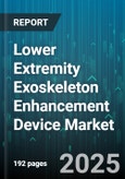 Lower Extremity Exoskeleton Enhancement Device Market by Application (Industrial, Medical, Military), Product Type (Active, Passive), End User, Component, Technology, Distribution Channel - Global Forecast 2025-2030- Product Image