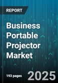 Business Portable Projector Market by Light Source (Lamp, Laser, LED), Portability (Standard Portable, Ultra Portable), Distribution Channel, Price Range, End User, Brightness, Resolution - Global Forecast 2025-2030- Product Image