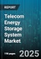 Telecom Energy Storage System Market by Ownership Model (Capex, Opex), Installation Type (Indoor, Outdoor), Integration Type, Application, Battery Chemistry, Network Type, Capacity Range - Global Forecast 2025-2030 - Product Thumbnail Image