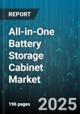 All-in-One Battery Storage Cabinet Market by End Use (Commercial, Industrial, Residential), Type (Hybrid, Off Grid, on Grid), Battery Chemistry, Capacity Range, Application, Installation - Global Forecast 2025-2030- Product Image