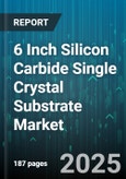 6 Inch Silicon Carbide Single Crystal Substrate Market by Application (Automotive Electronics, Photovoltaic Inverters, Power Devices), Polytype (4H-SiC, 6H-SiC), Offcut Angle, Thickness - Global Forecast 2025-2030- Product Image