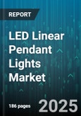 LED Linear Pendant Lights Market by End User (Commercial, Hospitality, Industrial), Product Type (Double Tier, Single Tier, Three Tier and Above), Distribution Channel, Wattage, Length - Global Forecast 2025-2030- Product Image